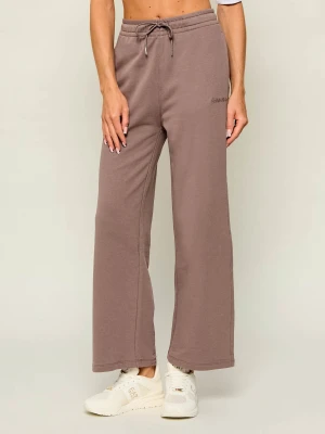 Calvin Klein Spodnie dresowe | Relaxed fit beżowy