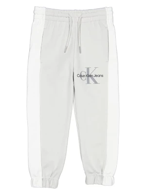 Calvin Klein Spodnie dresowe w kolorze szarym rozmiar: 116
