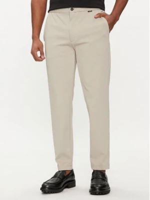 Calvin Klein Spodnie materiałowe K10K113647 Beżowy Comfort Fit