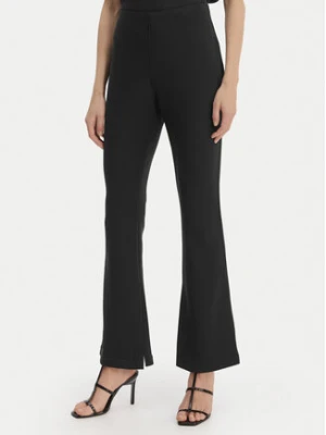 Calvin Klein Spodnie materiałowe LV044B223G Czarny Flare Fit
