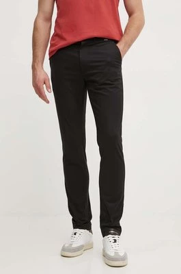 Calvin Klein spodnie męskie kolor czarny dopasowane K10K113696