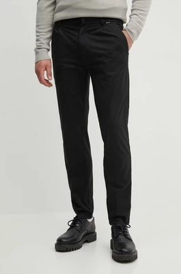 Calvin Klein spodnie męskie kolor czarny proste K10K113662