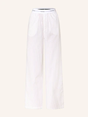 Calvin Klein Spodnie Od Piżamy Cotton Poplin weiss