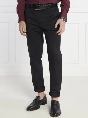 Calvin Klein Spodnie SATIN STRETCH CHINO | Slim Fit