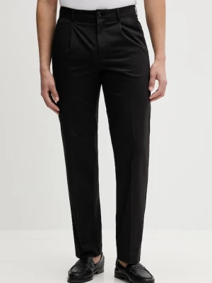 Calvin Klein spodnie straight męskie z bawełną