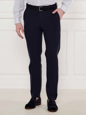 Calvin Klein Spodnie | Tapered fit | z dodatkiem lnu