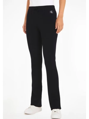 Calvin Klein Spodnie w kolorze czarnym rozmiar: M