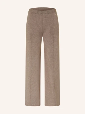 Calvin Klein Spodnie Z Dzianiny beige