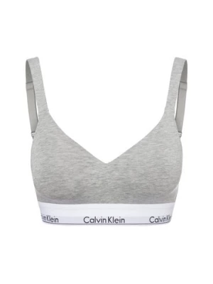 Calvin Klein Stanik damski Kobiety Bawełna szary|biały marmurkowy,