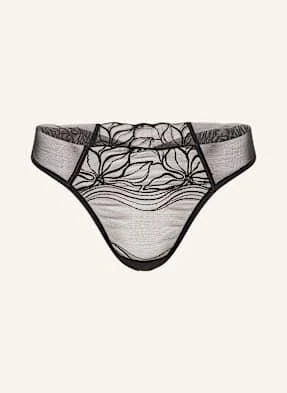 Calvin Klein Stringi Ck Black Floral Lace schwarz