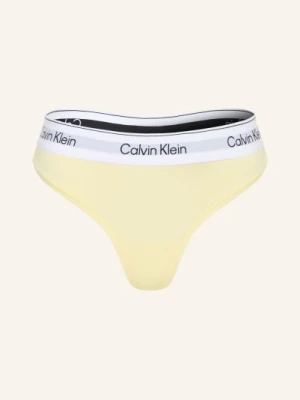 Calvin Klein Stringi Icon Cotton Modal gelb