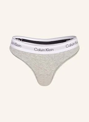 Calvin Klein Stringi Icon Cotton Modal grau