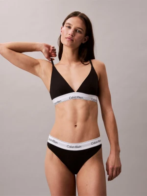 Calvin Klein Stringi Kobiety Bawełna czarny