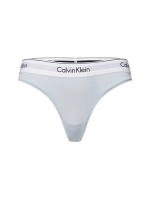 Calvin Klein Stringi Kobiety Bawełna niebieski jednolity,