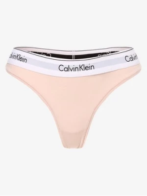 Calvin Klein Stringi Kobiety Bawełna różowy jednolity,