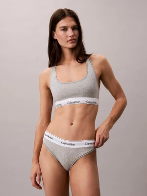Calvin Klein Stringi Kobiety Bawełna szary marmurkowy,