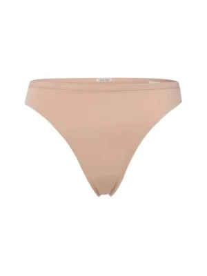 Calvin Klein Stringi Kobiety Sztuczne włókno różowy jednolity,