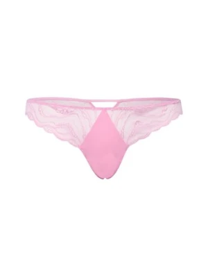 Calvin Klein Stringi koronkowe Kobiety Sztuczne włókno różowy,