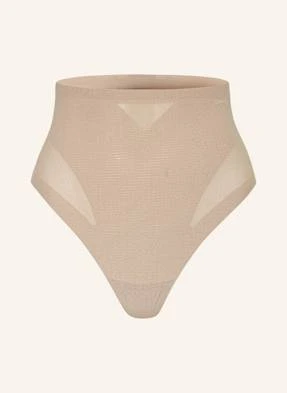 Calvin Klein Stringi Modelujące Stay-Put Mesh beige