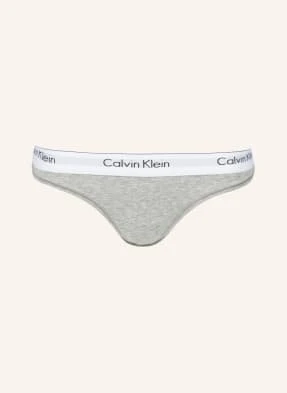 Calvin Klein Stringi Modern Cotton grau