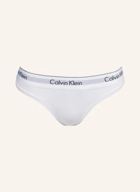 Calvin Klein Stringi Modern Cotton weiss