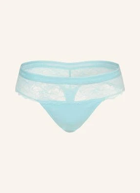 Calvin Klein Stringi Modern Lace blau