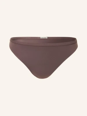 Calvin Klein Stringi Perfectly Fit braun
