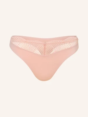 Calvin Klein Stringi Perfectly Fit Lace rosa BLADORÓŻOWY
