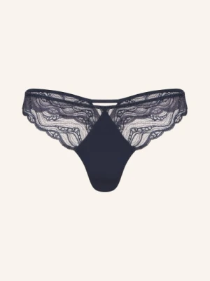 Calvin Klein Stringi Sensual Strech Lace blau