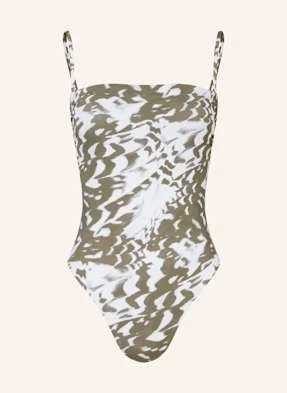 Calvin Klein Strój Kąpielowy Bandeau Ck Essentials gruen
