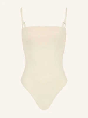 Calvin Klein Strój Kąpielowy Bandeau weiss KREMOWY