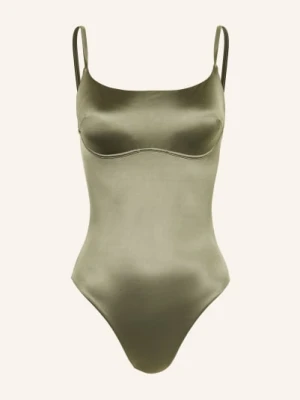 Calvin Klein Strój Kąpielowy Ck Shine gruen KHAKI
