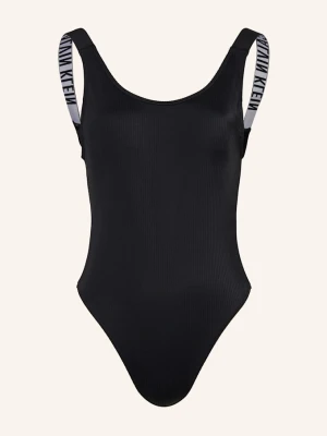 Calvin Klein Strój Kąpielowy Intense Power schwarz CZARNY