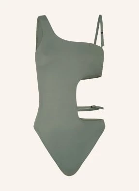 Calvin Klein Strój Kąpielowy Na Jedno Ramię Ck Micro Belt gruen