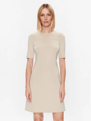 Calvin Klein Sukienka codzienna K20K205513 Beżowy Regular Fit