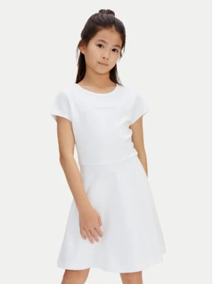 Calvin Klein Sukienka codzienna Skater LVCKSJH02G Biały Regular Fit