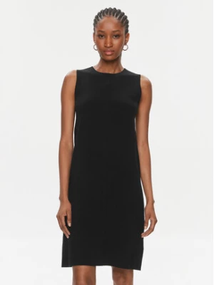Calvin Klein Sukienka dzianinowa Extra Fine Wool Shift Dress K20K206899 Czarny Regular Fit
