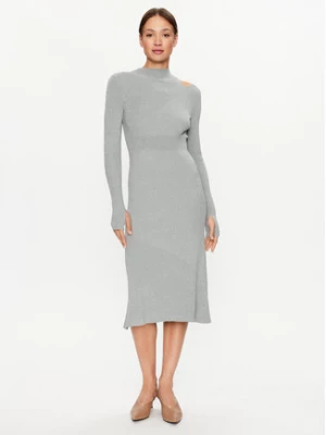 Calvin Klein Sukienka dzianinowa K20K205780 Szary Regular Fit