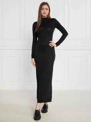 Calvin Klein Sukienka GATHERED WAIST LYOCE