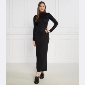 Calvin Klein Sukienka GATHERED WAIST LYOCE