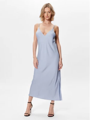 Calvin Klein Sukienka koktajlowa K20K205542 Błękitny Slim Fit