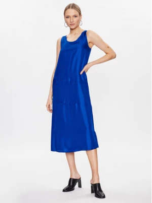 Calvin Klein Sukienka koktajlowa K20K205630 Niebieski Regular Fit