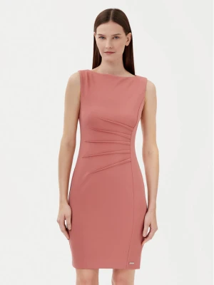 Calvin Klein Sukienka koktajlowa K20K208433 Różowy Slim Fit