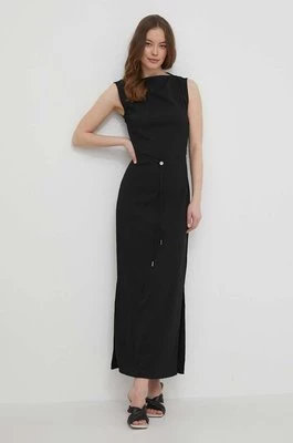 Calvin Klein sukienka kolor czarny maxi prosta K20K206545