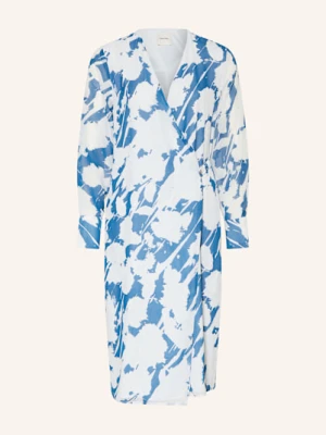 Calvin Klein Sukienka Kopertowa blau