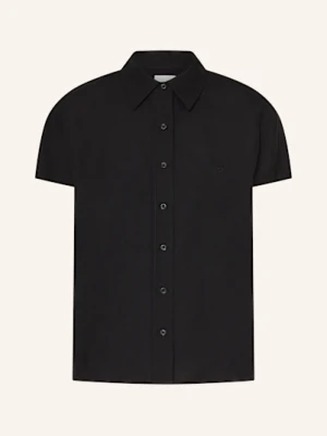 Calvin Klein Sukienka Koszulowa Z Lnem schwarz