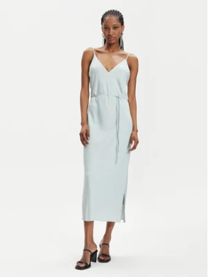 Calvin Klein Sukienka letnia K20K206776 Zielony Regular Fit
