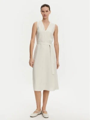 Calvin Klein Sukienka letnia K20K208424 Beżowy Regular Fit