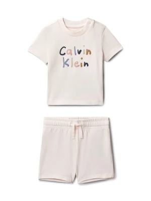 Calvin Klein Sukienka letnia LVCKSJI11B Różowy Regular Fit