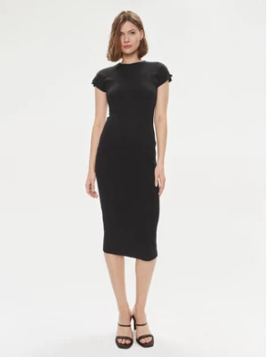 Calvin Klein Sukienka letnia Q-Nova K20K206537 Czarny Slim Fit
